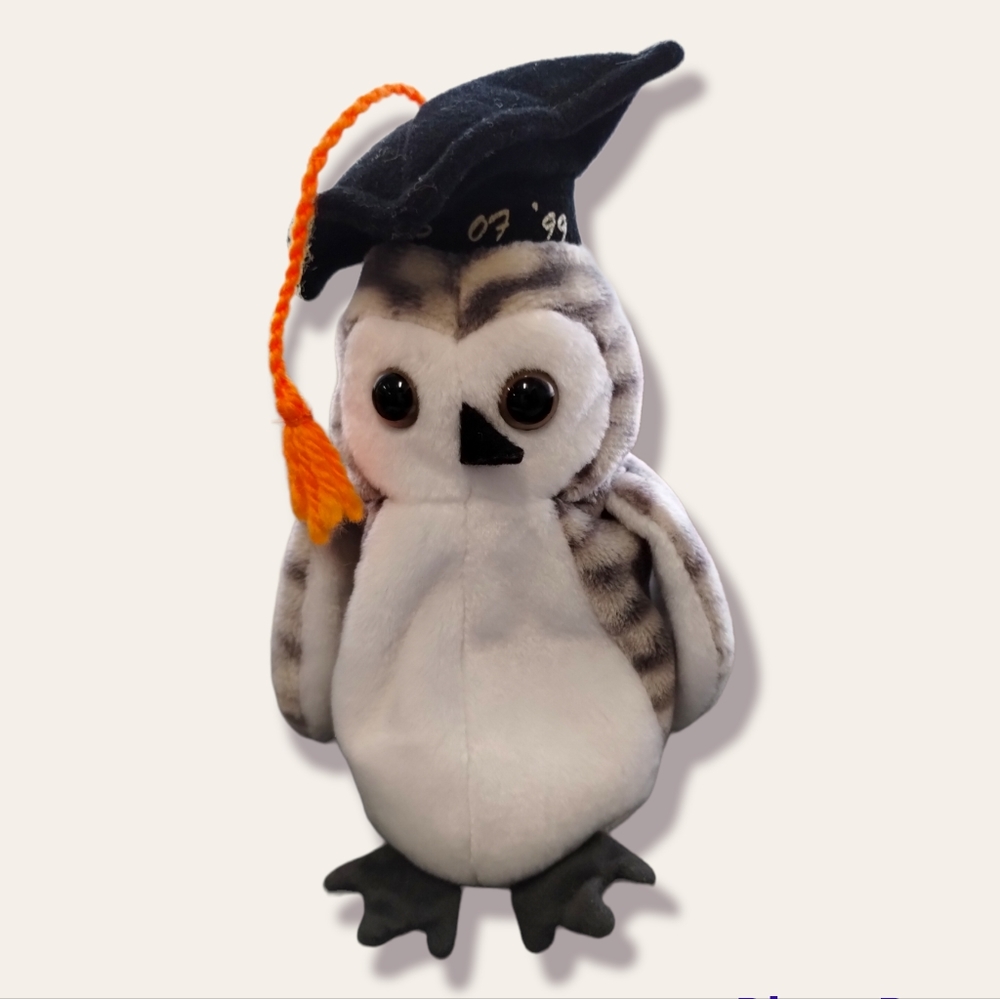 ✓Wiser Owl TY Beanie Babies